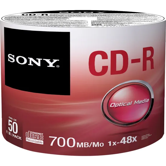 CD-R Bulk 80min 700MB 48x 50CDQ80SB/T2WW SONY (55755)