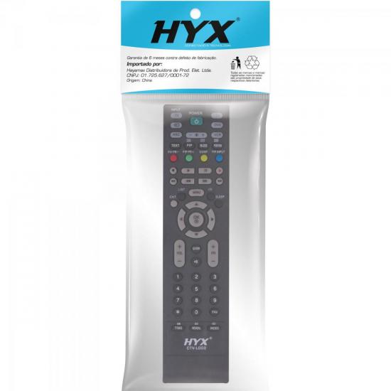 Controle Remoto para TV LG CTV-LG02 Preto HYX por 5,90 à vista no boleto/pix ou parcele em até 1x sem juros. Compre na loja Mundomax!