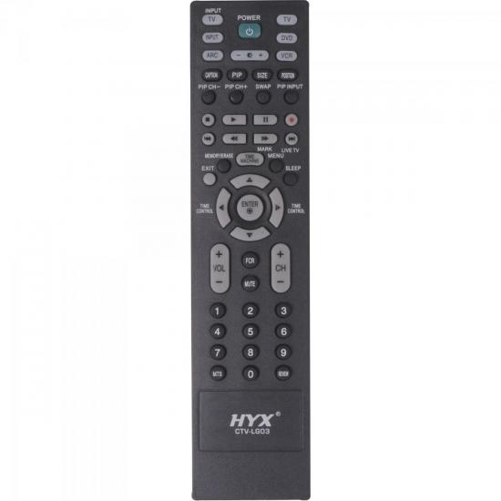 Controle Remoto para TV LG CTV-LG03 HYX por 5,90 à vista no boleto/pix ou parcele em até 1x sem juros. Compre na loja Mundomax!