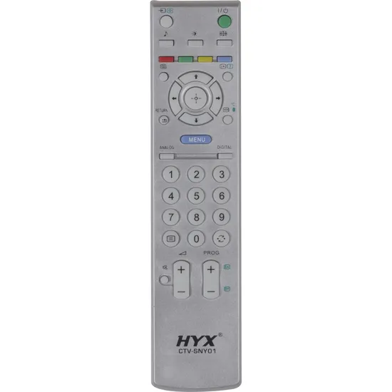 Controle Remoto Para TV Sony CTV-SNY01 Prata HYX (55770)