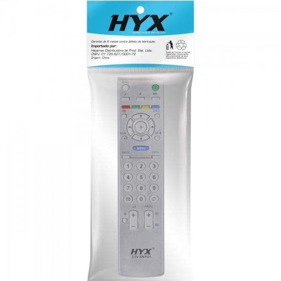 Controle Remoto Para TV Sony CTV-SNY01 Prata HYX por 3,99 à vista no boleto/pix ou parcele em até 1x sem juros. Compre na loja Mundomax!