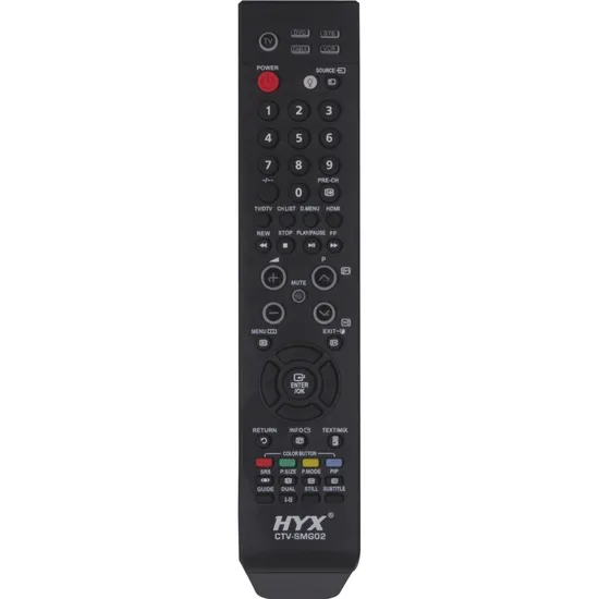 Controle Remoto Para TV Samsung CTV-SMG02 Preto HYX (55773)
