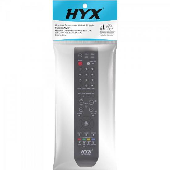 Controle Remoto Para TV Samsung CTV-SMG02 Preto HYX por 5,99 à vista no boleto/pix ou parcele em até 1x sem juros. Compre na loja Mundomax!