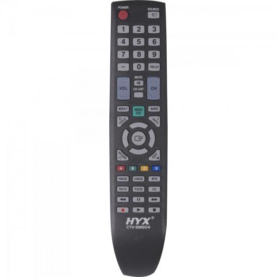 Controle Remoto para TV LCD SAMSUNG CTV-SMG04 Preto HYX por 0,00 à vista no boleto/pix ou parcele em até 1x sem juros. Compre na loja Mundomax!