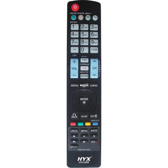 Controle Remoto para TV LCD LG CTV-LG06 HYX (55779)