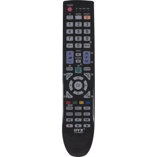 Controle Remoto Para TV Samsung CTV-SMG07 Preto HYX por 8,99 à vista no boleto/pix ou parcele em até 1x sem juros. Compre na loja Mundomax!