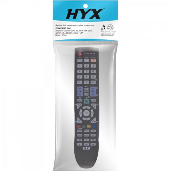 Controle Remoto Para TV Samsung CTV-SMG07 Preto HYX por 8,99 à vista no boleto/pix ou parcele em até 1x sem juros. Compre na loja Mundomax!