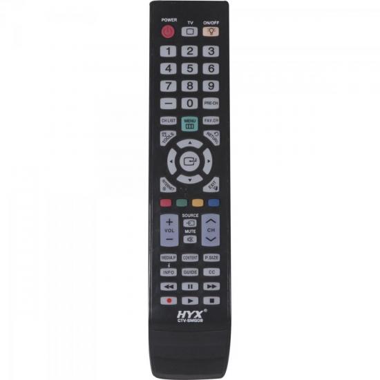 Controle Remoto para TV SAMSUNG CTV-SMG08 Preto HYX por 7,90 à vista no boleto/pix ou parcele em até 1x sem juros. Compre na loja Mundomax!
