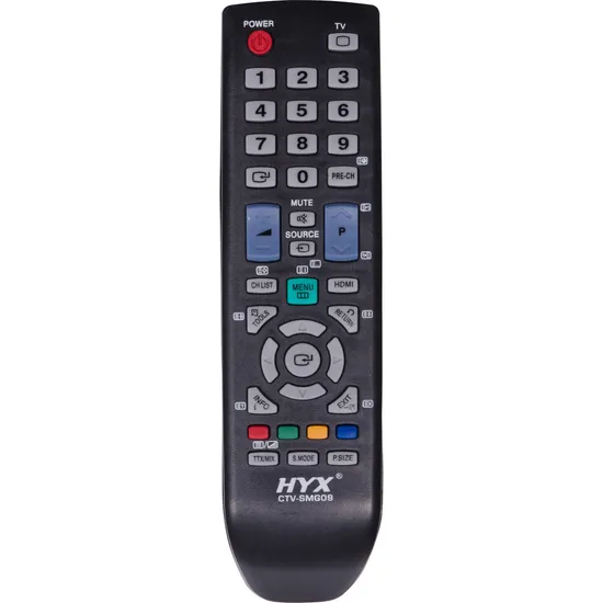 Controle Remoto Para TV Samsung CTV-SMG09 Preto HYX (55789)