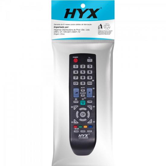 Controle Remoto Para TV Samsung CTV-SMG09 Preto HYX por 3,99 à vista no boleto/pix ou parcele em até 1x sem juros. Compre na loja Mundomax!