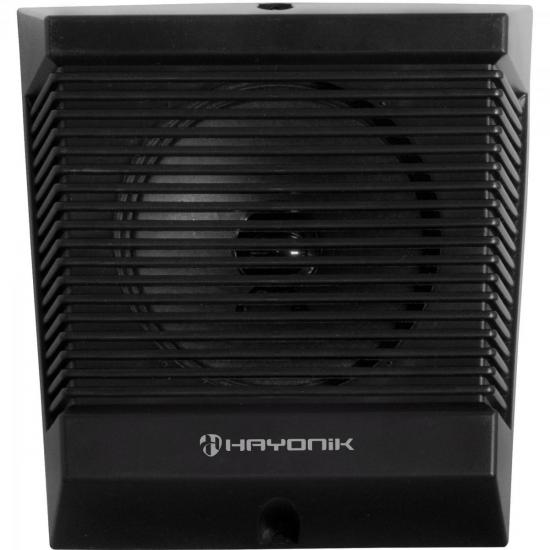 Caixa Acústica 10W AMBIENCE LINE SA140 Preta HAYONIK por 0,00 à vista no boleto/pix ou parcele em até 1x sem juros. Compre na loja Mundomax!