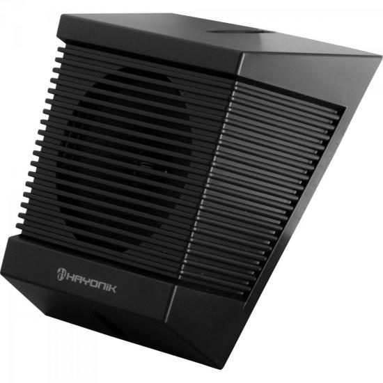 Caixa Acústica 10W AMBIENCE LINE SA140 Preta HAYONIK por 0,00 à vista no boleto/pix ou parcele em até 1x sem juros. Compre na loja Mundomax!