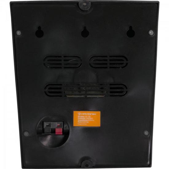 Caixa Acústica 10W AMBIENCE LINE SA140 Preta HAYONIK por 0,00 à vista no boleto/pix ou parcele em até 1x sem juros. Compre na loja Mundomax!