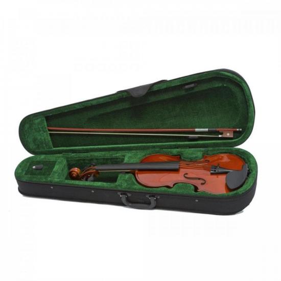 Violino GIANNINI 4/4 com Arco Breu e Estojo SV START por 0,00 à vista no boleto/pix ou parcele em até 1x sem juros. Compre na loja Mundomax!