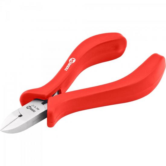 Alicate de Corte Diagonal Niquelado 4 1/2 AC Vermelho NOVE54 por 0,00 à vista no boleto/pix ou parcele em até 1x sem juros. Compre na loja Mundomax!