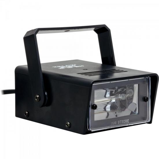 Strobo 35W 127V Com Suporte MINI Preto XELUX (55950)