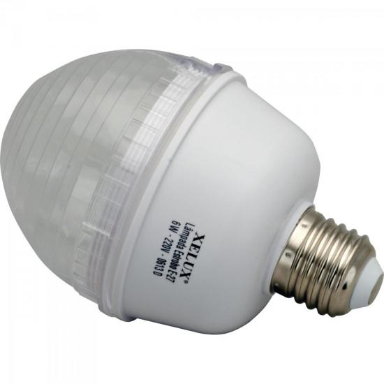 Lâmpada Strobo Para Soquete 6W 127V E-27 Branco XELUX por 0,00 à vista no boleto/pix ou parcele em até 1x sem juros. Compre na loja Mundomax!