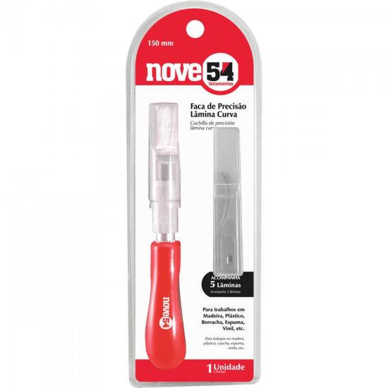 Faca de Precisão Multiuso CURVA NOVE54 por 0,00 à vista no boleto/pix ou parcele em até 1x sem juros. Compre na loja Mundomax!