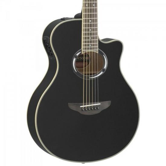 Violão YAMAHA Eletroacústico Aço APX500III Preto por 0,00 à vista no boleto/pix ou parcele em até 1x sem juros. Compre na loja Mundomax!