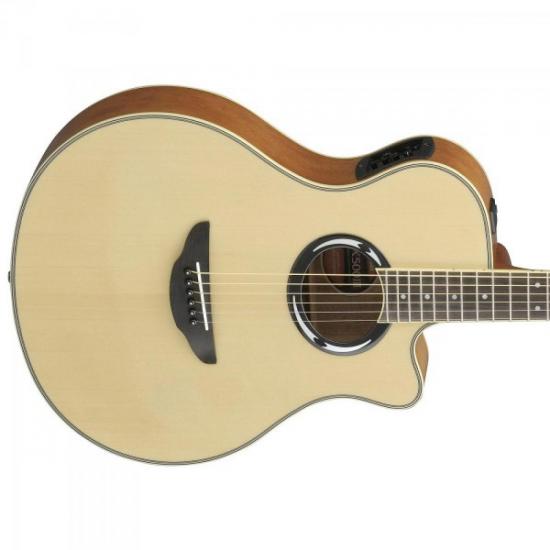 Violão Eletroacústico Aço APX500III Natural YAMAHA por 0,00 à vista no boleto/pix ou parcele em até 1x sem juros. Compre na loja Mundomax!