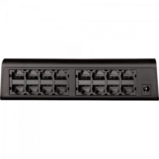 Switch Fast 16 Portas 100Mbps DES-1016A Preto D-LINK por 193,90 à vista no boleto/pix ou parcele em até 7x sem juros. Compre na loja Mundomax!