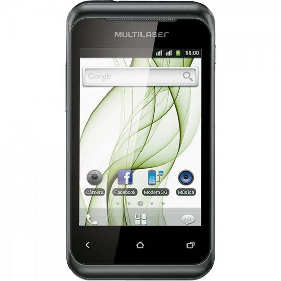 Celular 2 Chips, MP3 e MP4, Câmera 3MP, Bluetooth, LCD 3.5\", 3G, Wi-Fi e por 0,00 à vista no boleto/pix ou parcele em até 1x sem juros. Compre na loja Mundomax!