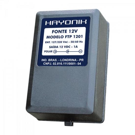 Fonte FTP1201 Parede 12VDC 1A Toca Fitas HAYONIK por 0,00 à vista no boleto/pix ou parcele em até 1x sem juros. Compre na loja Mundomax!