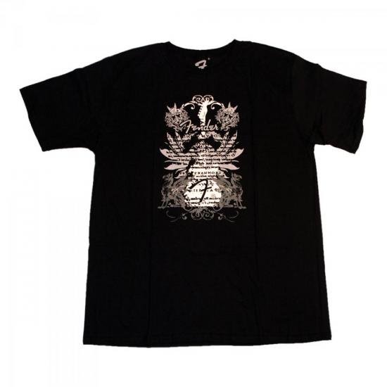 CAMISETA FENDER TELE GRYPHON PT GG por 0,00 à vista no boleto/pix ou parcele em até 1x sem juros. Compre na loja Mundomax!