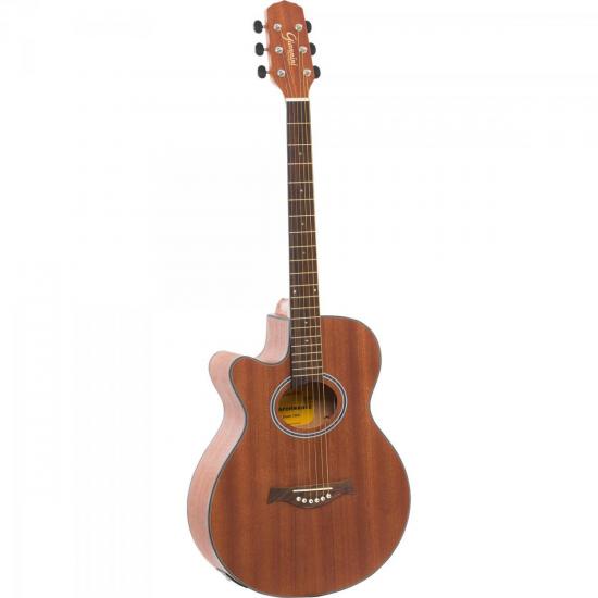 Violão GIANNINI Mini Jumbo Canhoto Eletroacústico Aço GF-3R LH CEQ Maple Fosco por 0,00 à vista no boleto/pix ou parcele em até 1x sem juros. Compre na loja Mundomax!