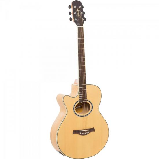 Violão GIANNINI Canhoto Eletroacústico Aço GF-3R LH CEQ Marfim por 0,00 à vista no boleto/pix ou parcele em até 1x sem juros. Compre na loja Mundomax!