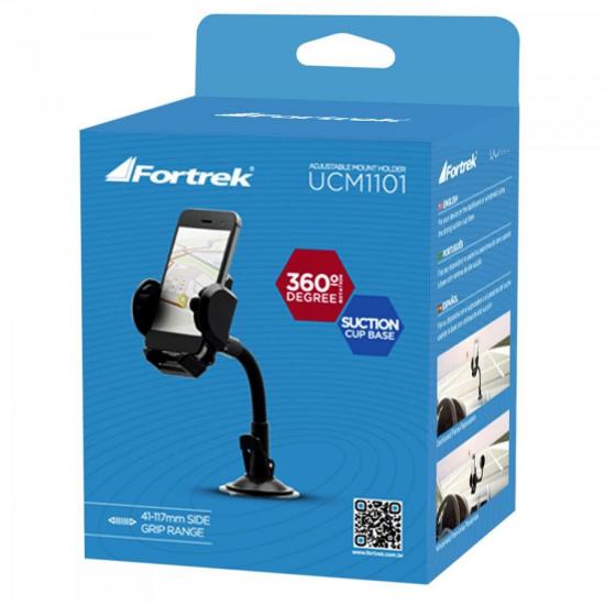 Suporte para Celular UCM-1101 Fortrek por 33,90 à vista no boleto/pix ou parcele em até 1x sem juros. Compre na loja Mundomax!