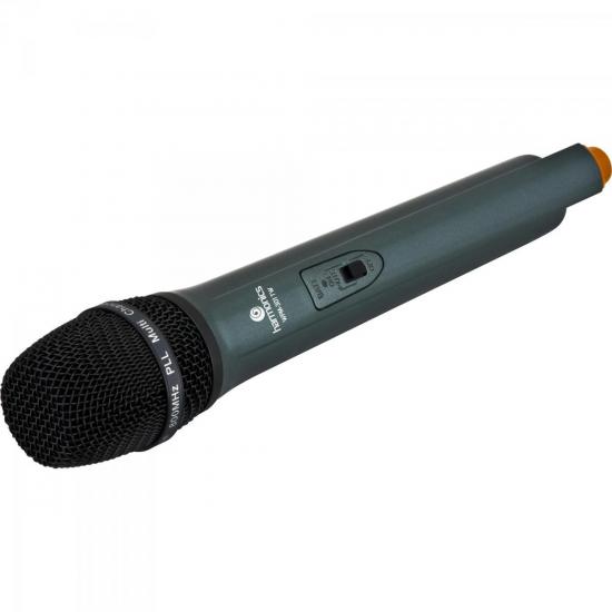 Microfone Sem Fio Duplo UHF WPM-301TW Preto HARMONICS por 599,99 à vista no boleto/pix ou parcele em até 10x sem juros. Compre na loja Mundomax!