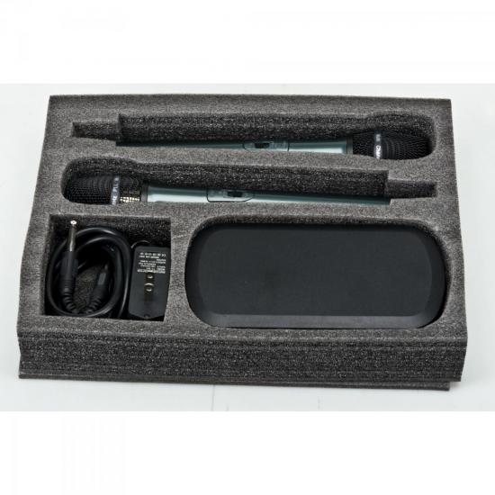 Microfone Sem Fio Duplo UHF WPM-301TW Preto HARMONICS por 599,99 à vista no boleto/pix ou parcele em até 10x sem juros. Compre na loja Mundomax!