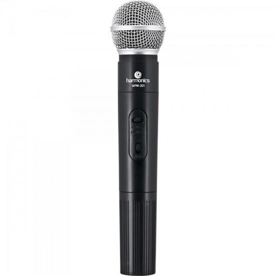 Microfone sem Fio VHF WPM-201 Preto HARMONICS por 201,90 à vista no boleto/pix ou parcele em até 8x sem juros. Compre na loja Mundomax!