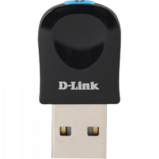 Adaptador Wireless Nano USB 300Mbps DWA-131 Preto D-LINK (56340)