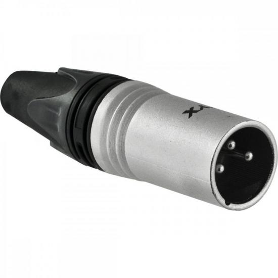 Conector XLR Macho 3 Pólos Niquelado HX082M HYX por 20,99 à vista no boleto/pix ou parcele em até 1x sem juros. Compre na loja Mundomax!