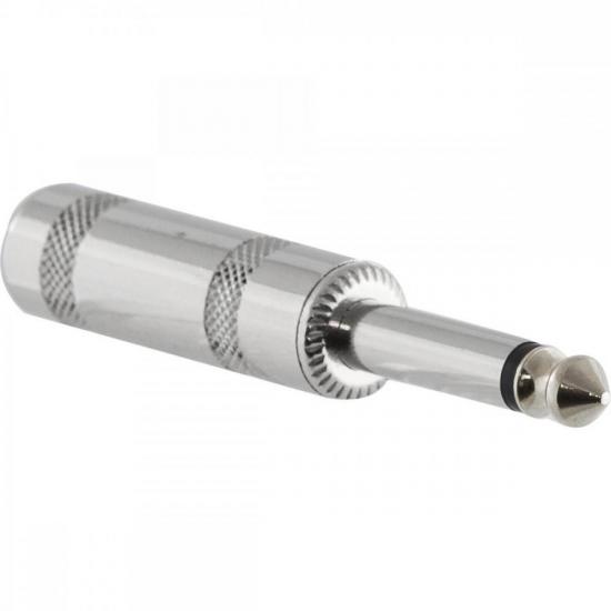 Conector P10 Macho Mono Niquelado HJ014M HYX por 18,00 à vista no boleto/pix ou parcele em até 1x sem juros. Compre na loja Mundomax!