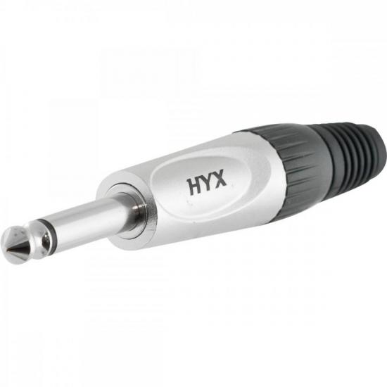 Conector P10 Macho Mono Niquelado HRJ024M HYX por 18,00 à vista no boleto/pix ou parcele em até 1x sem juros. Compre na loja Mundomax!