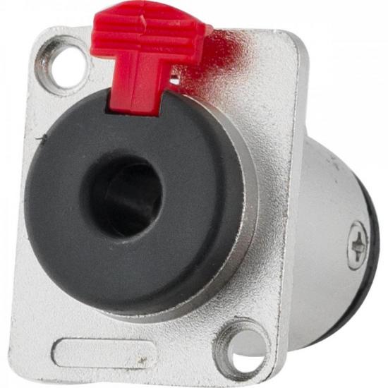 Jack P10 Fêmea Mono e Estéreo Com Trava HJ066 HYX por 23,00 à vista no boleto/pix ou parcele em até 1x sem juros. Compre na loja Mundomax!