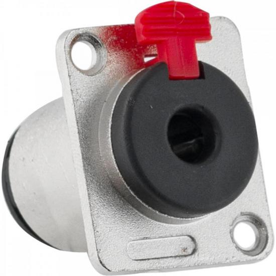 Jack P10 Fêmea Mono e Estéreo Com Trava HJ066 HYX por 23,00 à vista no boleto/pix ou parcele em até 1x sem juros. Compre na loja Mundomax!