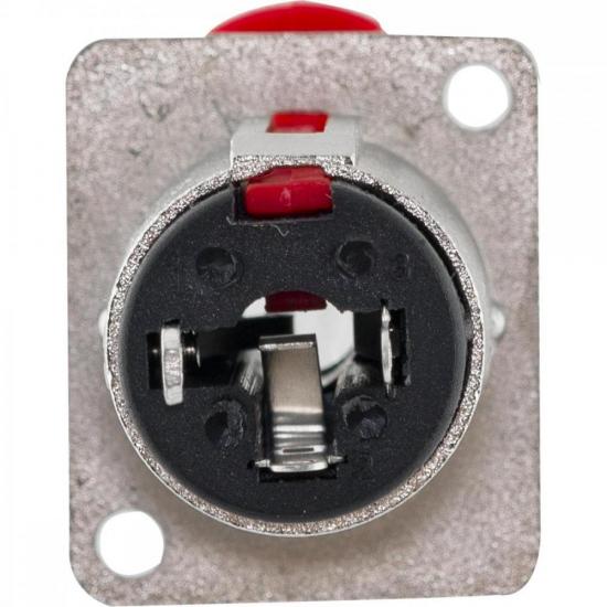 Jack P10 Fêmea Mono e Estéreo Com Trava HJ066 HYX por 23,00 à vista no boleto/pix ou parcele em até 1x sem juros. Compre na loja Mundomax!