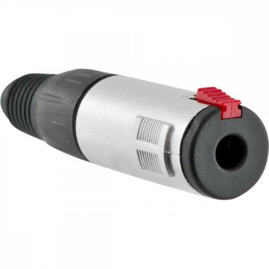 Jack P10 Fêmea Mono e Estéreo Com Trava HJ071 HYX por 14,00 à vista no boleto/pix ou parcele em até 1x sem juros. Compre na loja Mundomax!