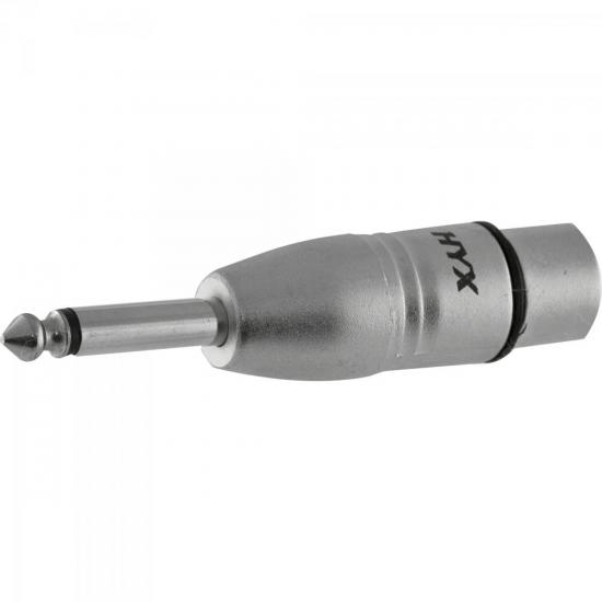 Adaptador XLR F x P10 M Mono HA014 HYX por 0,00 à vista no boleto/pix ou parcele em até 1x sem juros. Compre na loja Mundomax!
