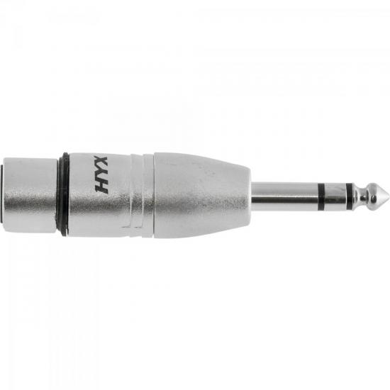 Adaptador XLR F x P10 M Estéreo HA016 HYX por 0,00 à vista no boleto/pix ou parcele em até 1x sem juros. Compre na loja Mundomax!