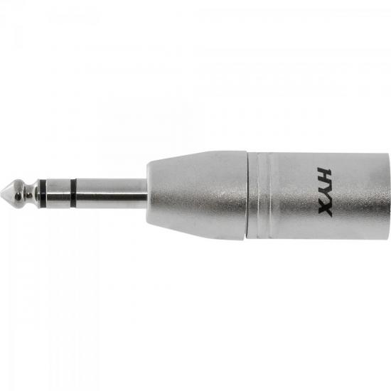 Adaptador XLR M x P10 M Estéreo HA017 HYX por 10,99 à vista no boleto/pix ou parcele em até 1x sem juros. Compre na loja Mundomax!