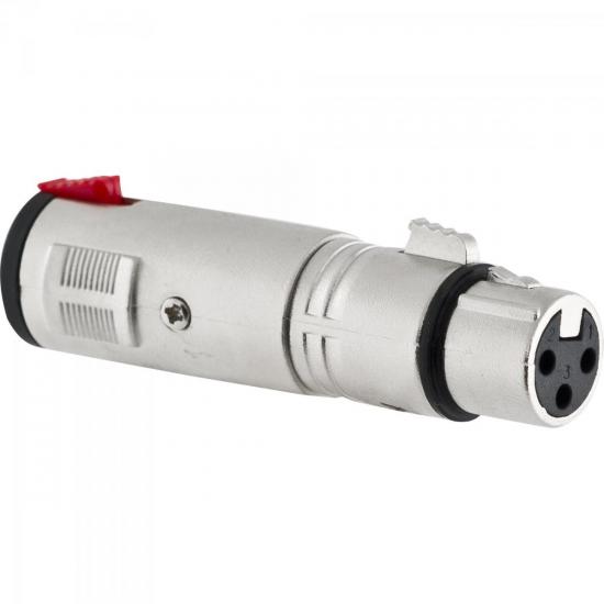 Adaptador XLR F x P10 F Estéreo HA019 HYX por 0,00 à vista no boleto/pix ou parcele em até 1x sem juros. Compre na loja Mundomax!