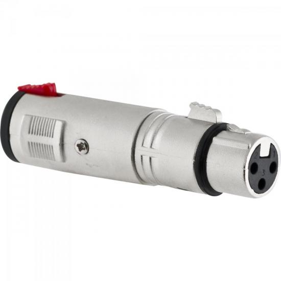 Adaptador XLR F x P10 F Estéreo HA019 HYX por 0,00 à vista no boleto/pix ou parcele em até 1x sem juros. Compre na loja Mundomax!