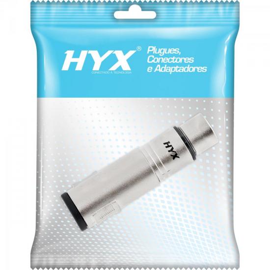 Adaptador XLR F x P10 F Estéreo HA019 HYX por 0,00 à vista no boleto/pix ou parcele em até 1x sem juros. Compre na loja Mundomax!