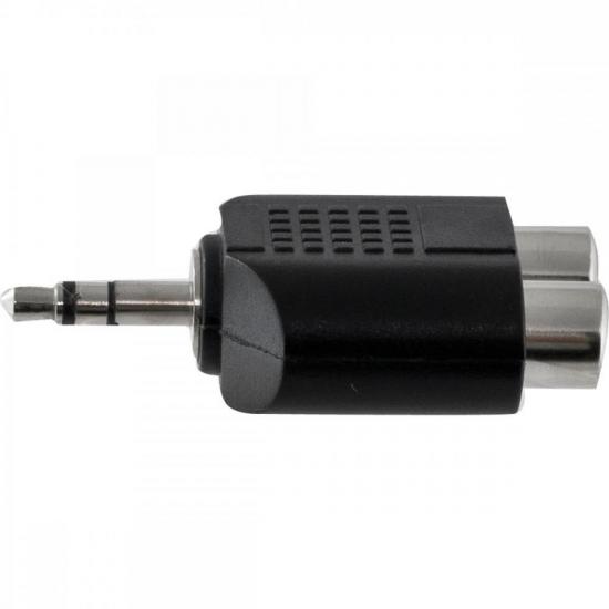Adaptador 2RCA F x P2 M Estéreo HA044 HYX por 9,00 à vista no boleto/pix ou parcele em até 1x sem juros. Compre na loja Mundomax!