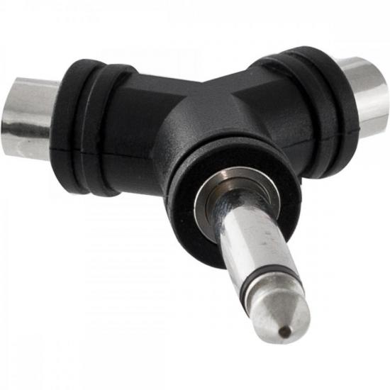 Adaptador 2RCA F x P10 M Mono HA047 HYX por 13,00 à vista no boleto/pix ou parcele em até 1x sem juros. Compre na loja Mundomax!